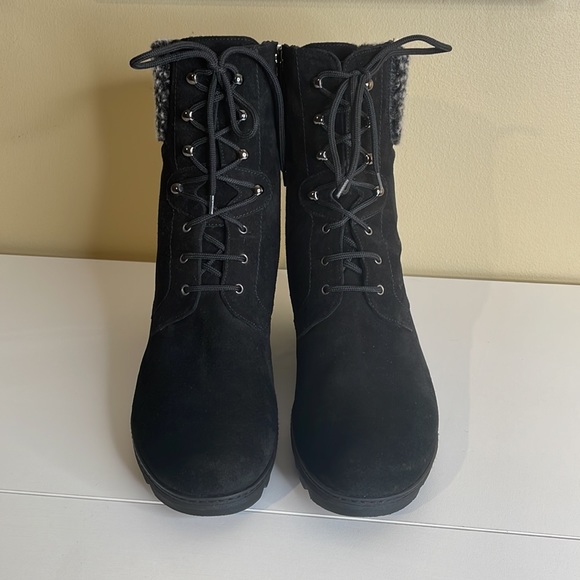 Aquatalia Suede Booties - Picture 2 of 8